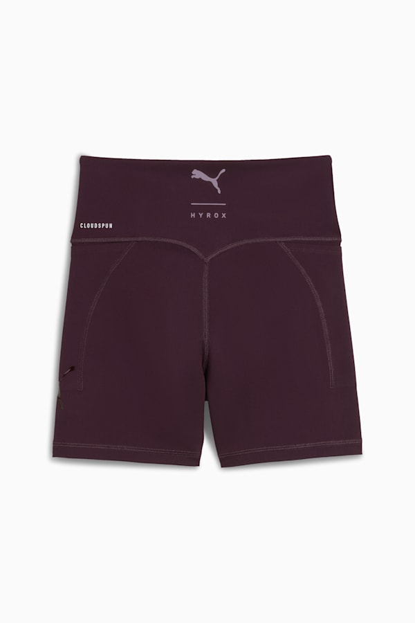 PUMA x HYROX CLOUDSPUN 5" Shorts Women, Midnight Plum, extralarge